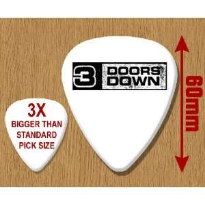  3 Doors Down BIG Guitar Pick: Musical Instruments