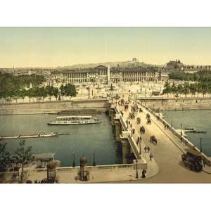   Poster   Place de la Concorde Paris France 24 X 18 