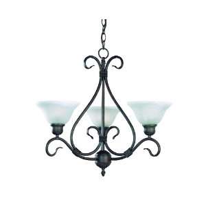 Savoy House 1202 3 67 Sequoia 3 Light Single Tier Chandelier in New 