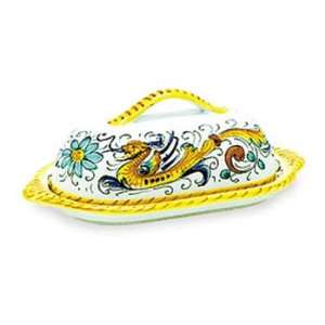  Handmade Raffaellesco Butter Dish From Italy Kitchen 