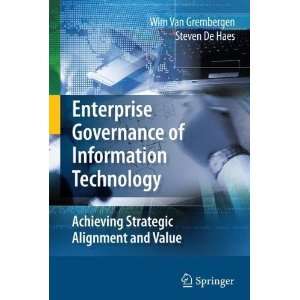  Enterprise Governance of Information Technology Achieving 