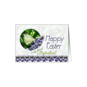  Happy Easter Stepdad Butterfly Flowers Card Health 
