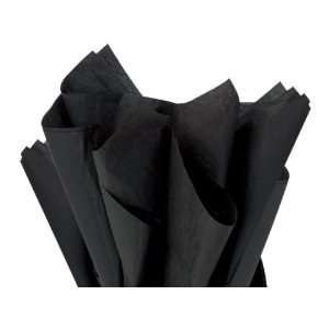  Bulk BLACK Tissue Paper 20 x 30   48 XL Sheets 