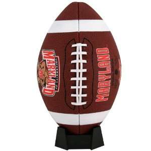   Maryland Terrapins Game Time Full Size Football: Sports & Outdoors