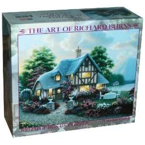   Burns 300 Piece Jigsaw Puzzle   Lakeside Cottage Toys & Games