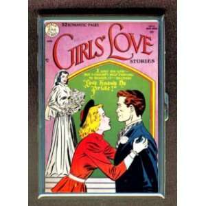  WEDDING COMIC BOOK GIRLS LOVE ID Holder, Cigarette Case 