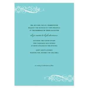  Tranquil Flourish Wedding Invitations: Health & Personal 