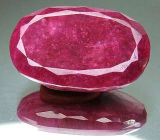 349+ CT HIGH GLOSSY ROMANTIC DYED RED BERYL gems india  