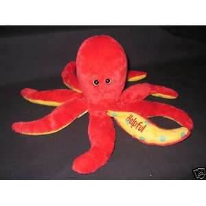  Red Helpful Octopus: Kohls Plush: Toys & Games