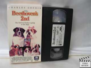 Beethovens 2nd VHS Charles Grodin, Bonnie Hunt 096898160834  