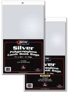 The BCW Silver Age Comic Bags are an acid free, archival quality 