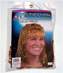 CLEOPATRA Egyptian Nile Queen Womens HEAD DRESS TIARA Costume HEADGEAR 