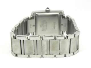 Mens Automatic Cartier Tank Francaise Box & Papers  