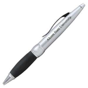  NCAA Alcorn State Braves Brushed Silver Twist Ballpoint 