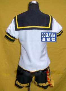 VOCALOID 2 Len Kagamine cosplay costume Set Tailor Made  