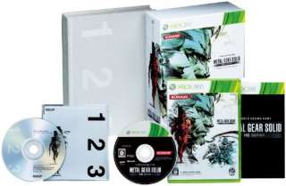 Metal Gear Solid HD Edition Premium Package for Xbox 360 Japan Import 
