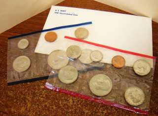 1981 US Mint Set in Original Packaging P & D  