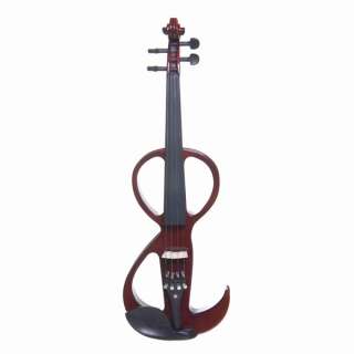 NEW SOLIDWOOD ELECTRIC SILENT STYLE 3 VIOLIN~5 COLORS  