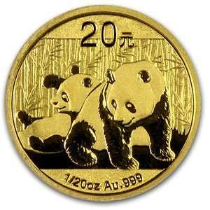  2010 1/20 oz Gold Chinese Panda (Sealed): Health 