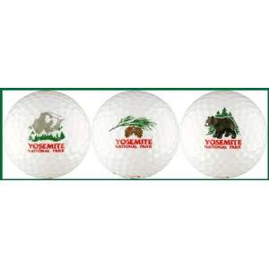  Yosemite National Park Golf Balls: Sports & Outdoors