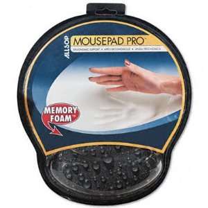 o Allsop o   Memory Foam MousePad Pro, Nonskid Back, 10 x 