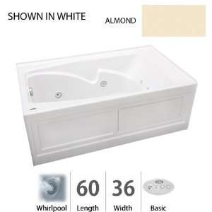  Jacuzzi CTS6036 WLR 2CH A Almond Cetra 60 x 36 Cetra 