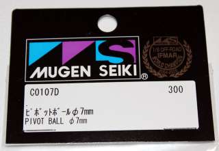 Mugen Seiki MBX Pivot Ball Set ~MUGC0107D  