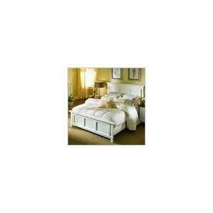   Pointe Off White Wood Panel Bed 3 Piece Bedroom Set: Home & Kitchen