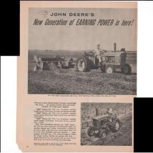  John Deere 3010, 4010 Farm Tractors 2 Page 1960 Farm 