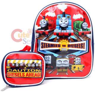 Thomas Tank Engine & Friends School Backpack ,10in Toddler Bag w/Mini 