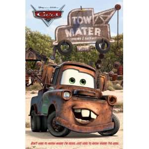  CARS MOVIE POSTER 24 X 36 TOW MATER 8685: Home & Kitchen