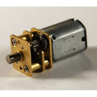 Mini DC 4.5V 46RPM Tiny Gear Motor, Durable Metal Gears  