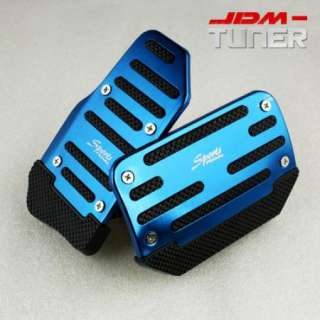 New Style Blue Car Racing Pedals Foot Truck Non slip Covers Set Auto 