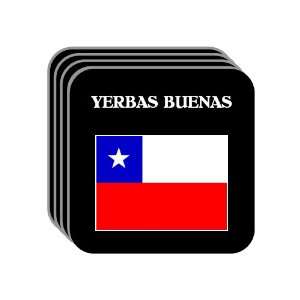  Chile   YERBAS BUENAS Set of 4 Mini Mousepad Coasters 