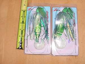 TWO Z MAN BIG FISH SERIES CHATTERBAIT WITH 8/0 HOOK 1 OZ GREEN WITH 