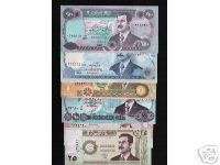 IRAQ 5 10 25 50 100 250 10000 IRAQI DINARS MILLION ++ SADDAM UNC NOTES 