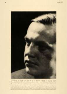  1936 Print Antheil Musician Man Ray Film Ballet Hecht 