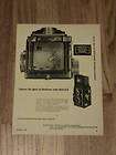 1954 ZEISS IKON IKOFLEX ADVERTISEMENT CAMERA AD SANTA