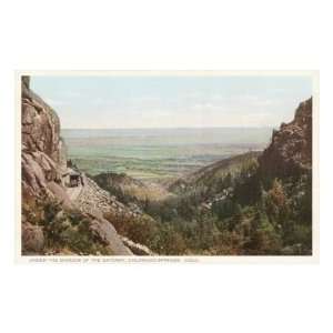 Mountain Pass, Colorado Springs, Colorado Travel Premium Poster Print 