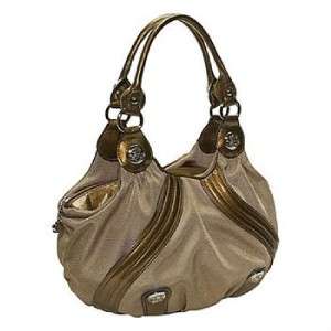Kathy Van Zeeland Delicious Ball Shopper in Bronze * New With Tags 