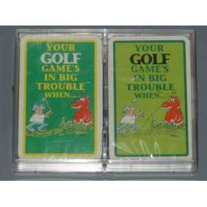   Golf Games in Big Trouble WhenPlaying Cards: Sports & Outdoors