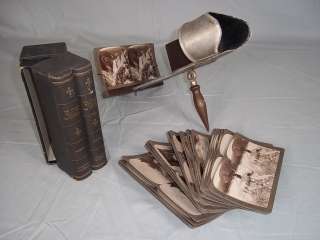 1905 Kevuko Stereoscope Viewer + Boxed Set of 28 Cards  