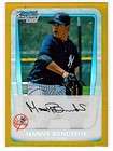 2011 Bowman Chrome MANNY BANUELOS RC AUTo Gold REF 50  