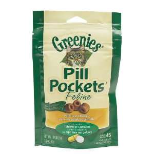    Greenies Pill Pockets for Cats, Chicken, 1.6 ounce: Pet Supplies