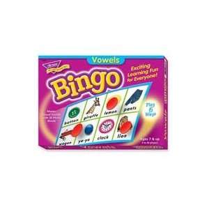  Trend Enterprises Products   Vowels Bingo Game, 3 36 