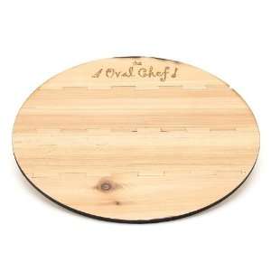  Chef Locke Oval Cedar Plank: Patio, Lawn & Garden