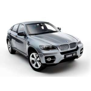 BMW X6 XDRIVE 50i SPACE 5 DOOR in GRAY Diecast Model Car in 1:18 Scale 