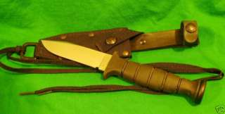 Ontario US Navy Fighting knife 1095 steel   