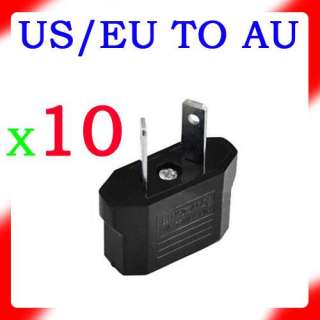 10xUS/EU to AU AC Power Plug Adapter Travel Converter Australian / NZ 