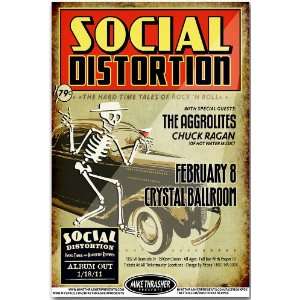 Social Distortion Poster   Concert Flyer